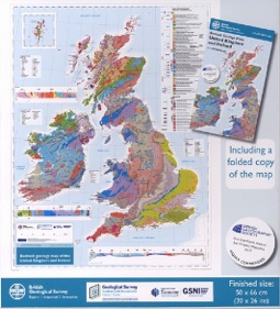UK Bedrock Geology - Jigsaw & Map Offer