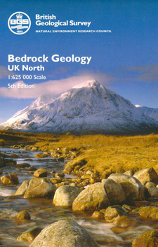 Bedrock Geology - UK North Map and Booklet