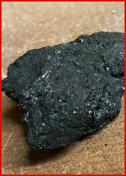 Single Specimen of Bituminous Coal