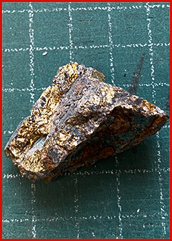 Single Specimen of Chalcopyrite (Copper Ore)