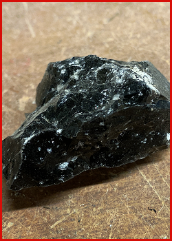 Single Specimen of Obsidian